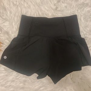 lululemon Smooth Runner Shorts Black